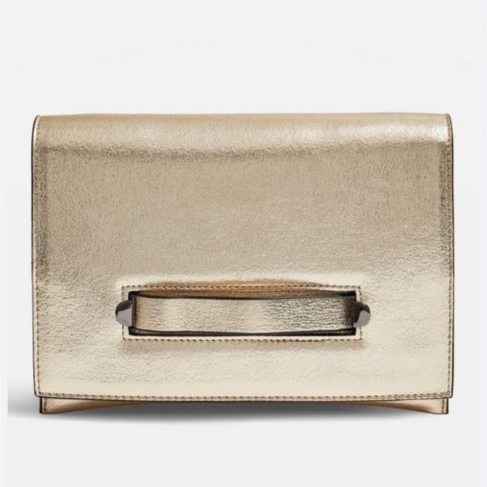 Topshop Gold & Silver Women's Bag